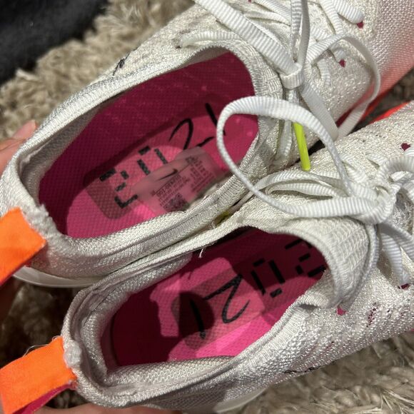 Nike Air Zoom Tempo Next% Fly White Pink DJ5430-100 Women’s Size 6.5 Running - Picture 6 of 7